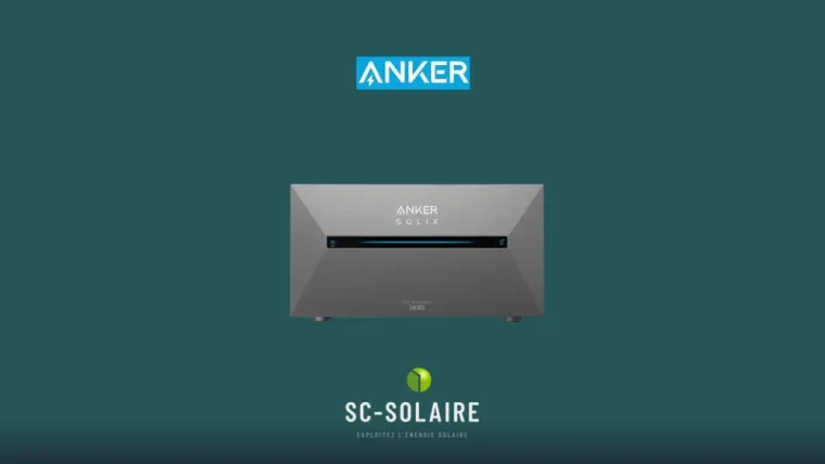 Vente de batteries ANKER SOLIX stockage pour panneaux solaires à Lille, Lille, SC-Solaire